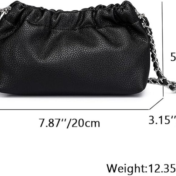 YONBEN Women's PU Shoulder Crossbody Bag - Picture 4 of 6